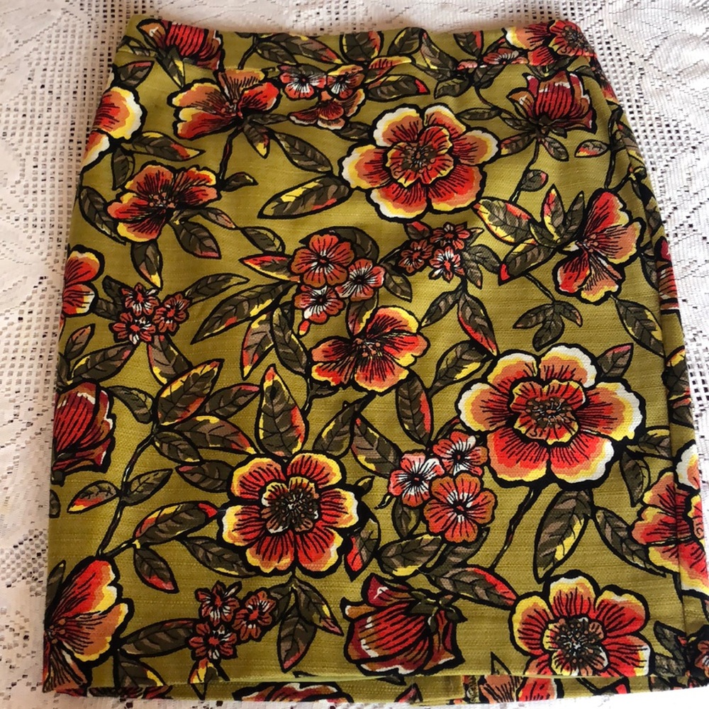 Avocado Green Skirt